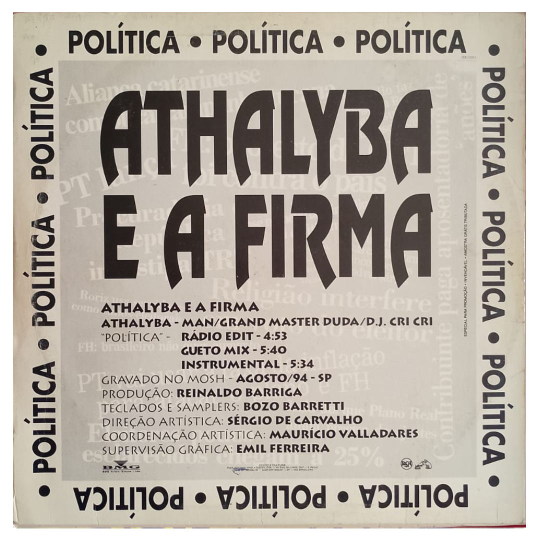 Athalyba E A Firma – Política